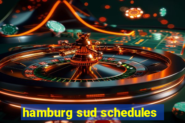 hamburg sud schedules